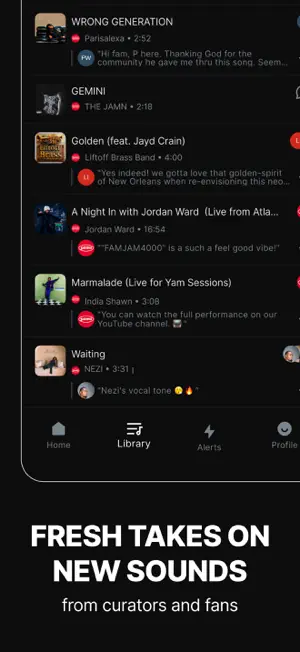 Highnote.fm – Listening clubs screenshot 3