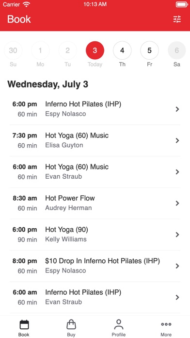 Hot Yoga Ann Arbor Screenshot