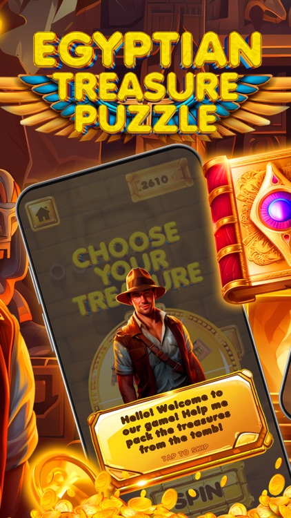 Egyptian Treasure Puzzle
