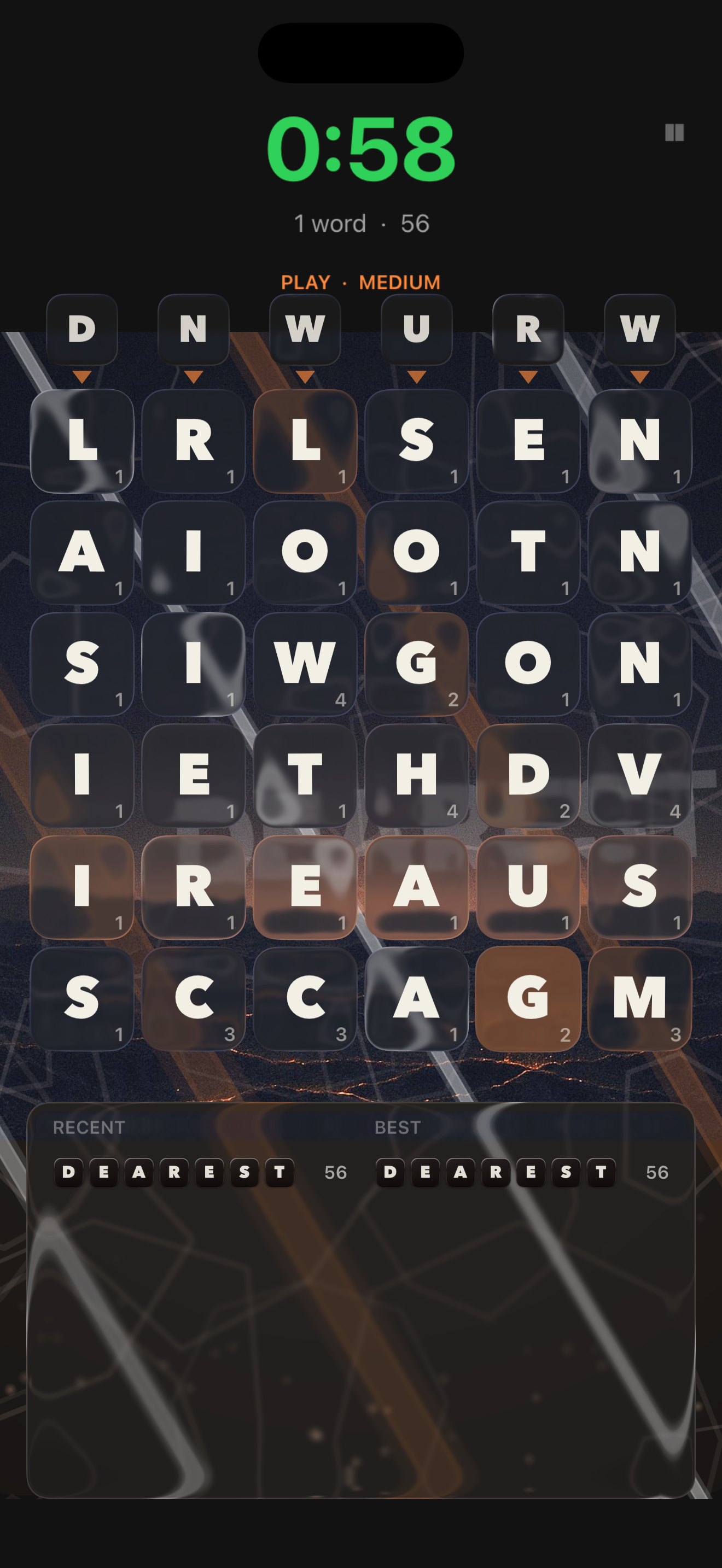 Netherword: Daily Word Game screenshot 3
