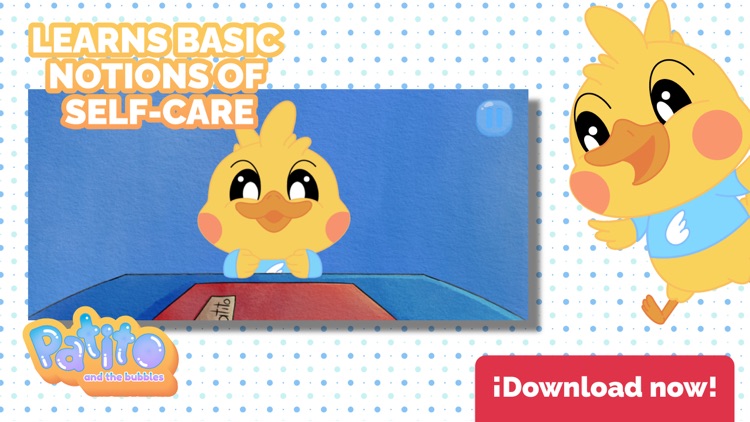 Patito and the bubbles