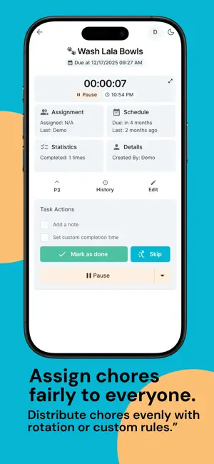 Donetick: Shared Chore Chart screenshot 3