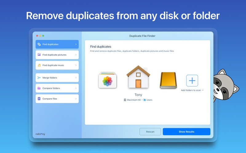 Screenshot #1 for Duplicate File Finder Pro