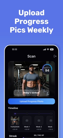 Progress AI: Body Scan Coach screenshot