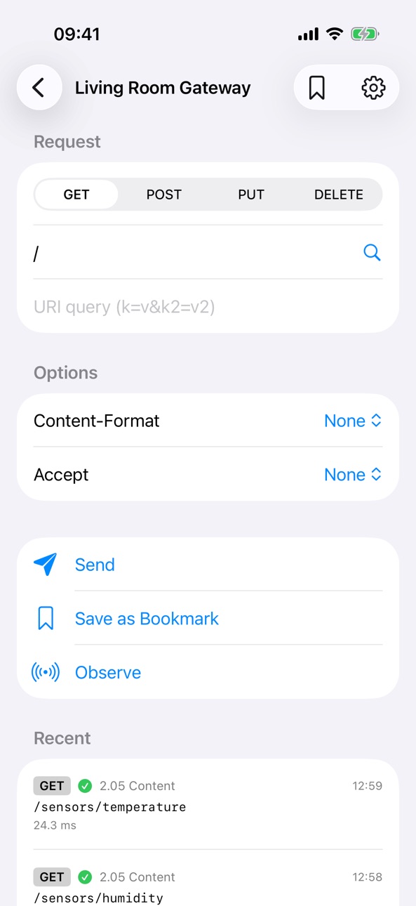 iPhone screenshot