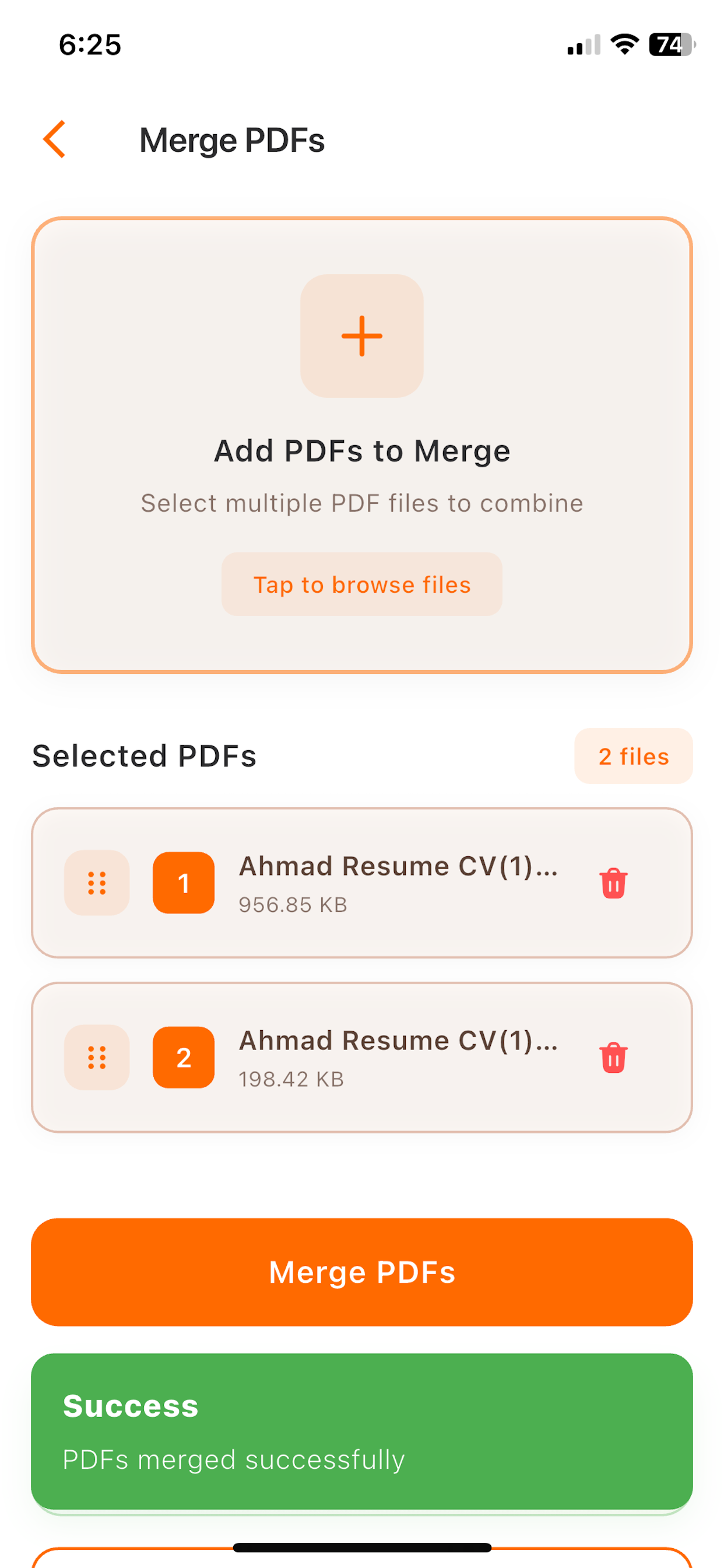 DocFill – PDF Editor & Merger screenshot 8