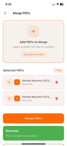DocFill – PDF Editor & Merger iPhone screenshot