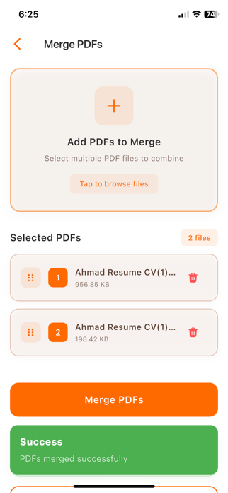DocFill – PDF Editor & Merger Screenshot 8 of 9