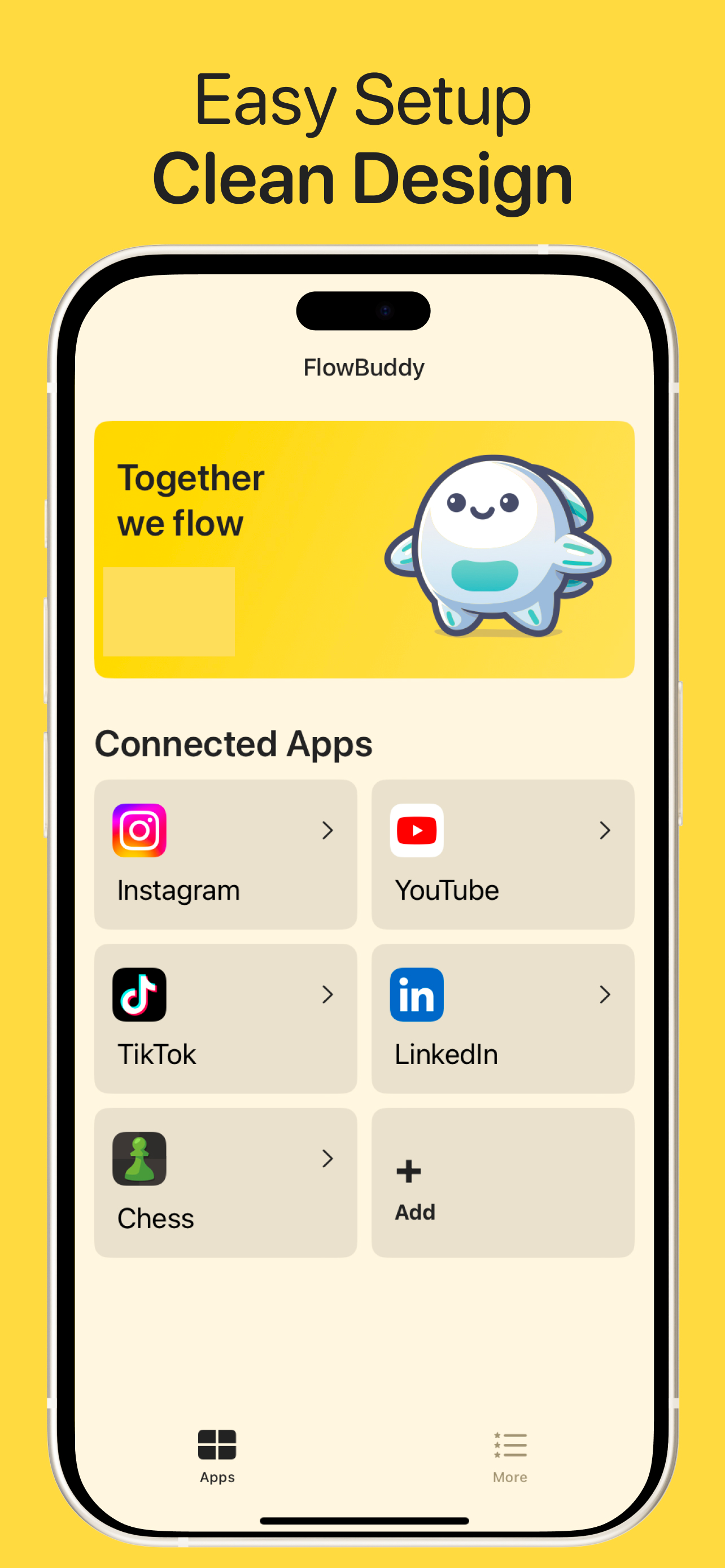Block Apps & Sites: FlowBuddy