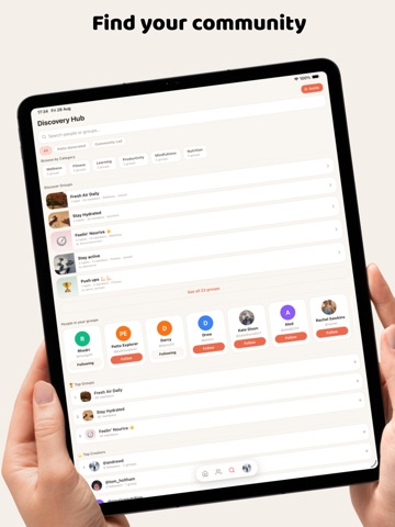 Patto | Social Habits Screenshot 2