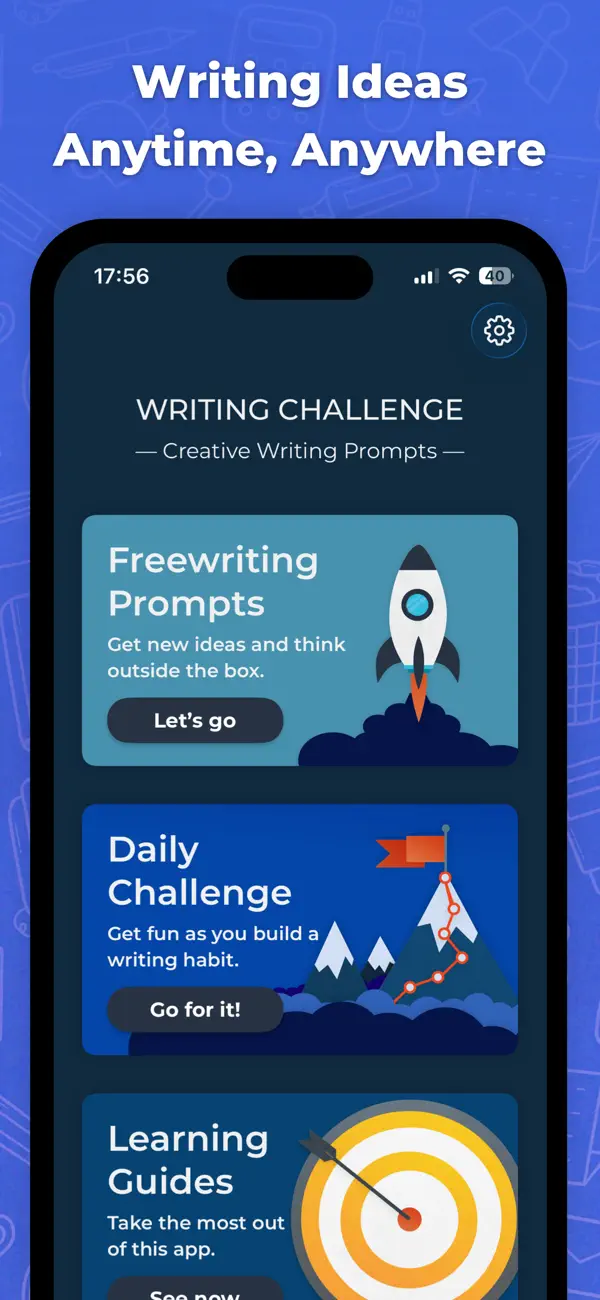 Screenshot #3 pour Writing Challenge