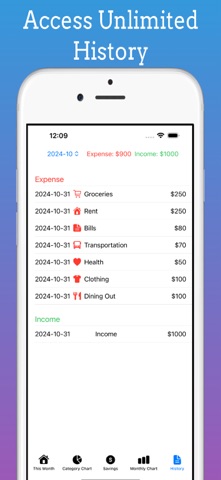 Budget App , Expense Tracker Screenshot 5 of 7