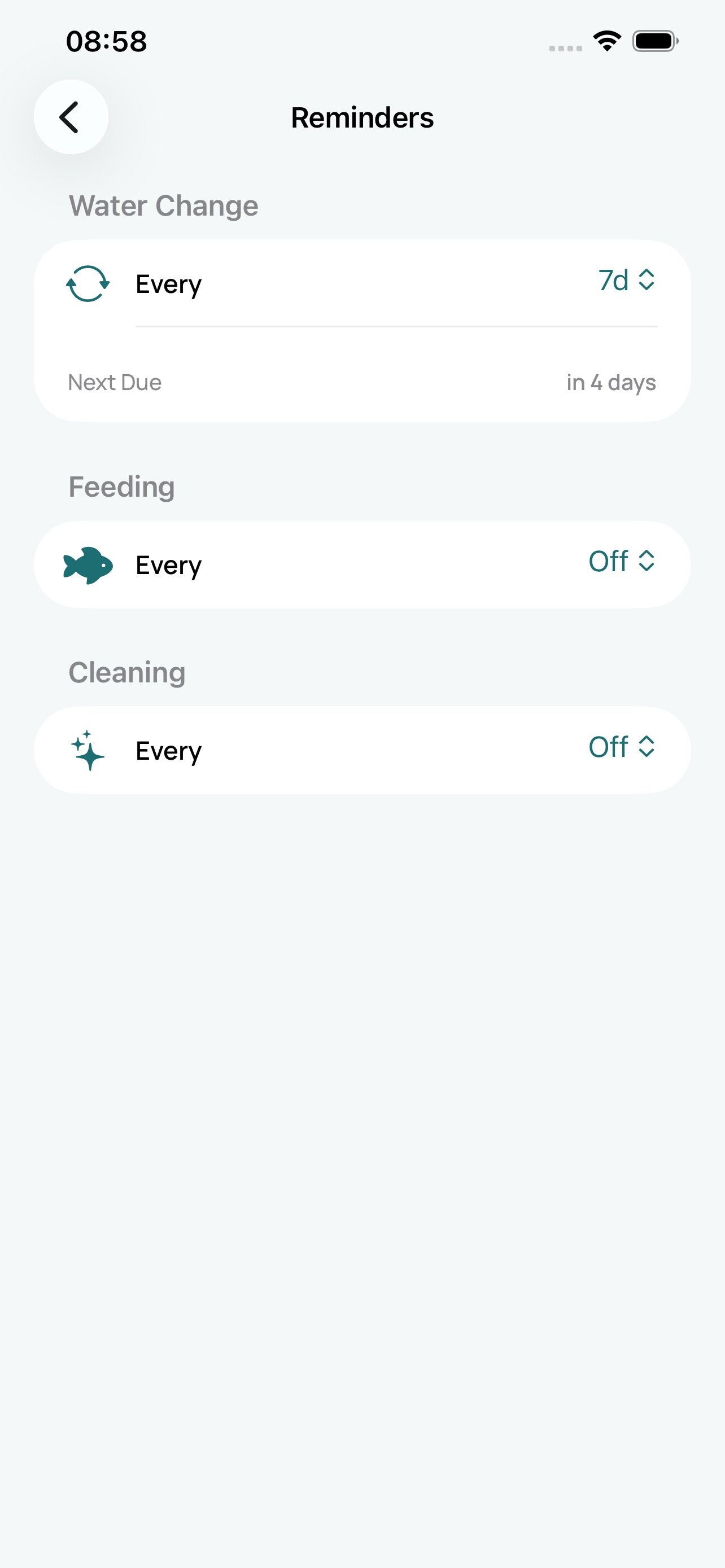 Screenshot 5 of AquaLog - Aquarium Tracker