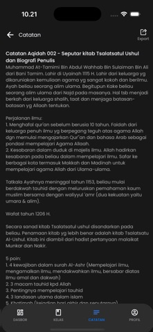 Mahad Bimbingan Islam screenshot