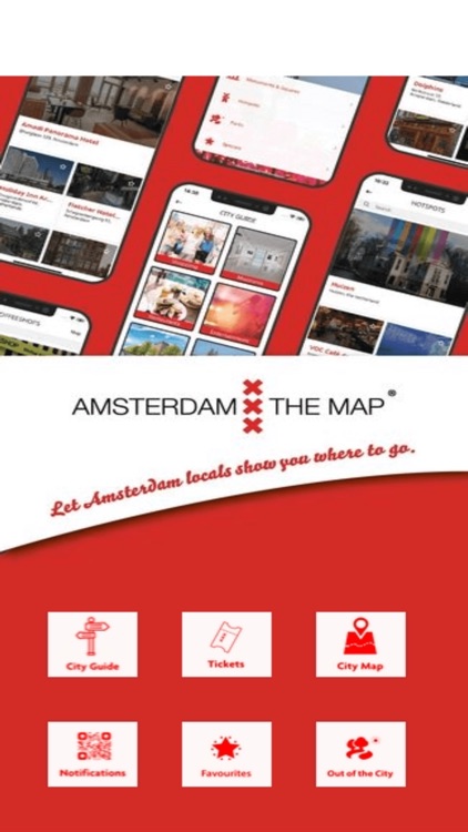 Amsterdam The Map
