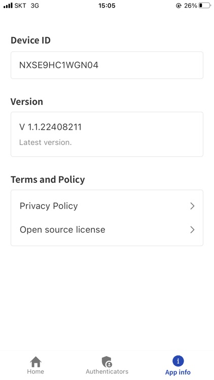 SingleID Authenticator