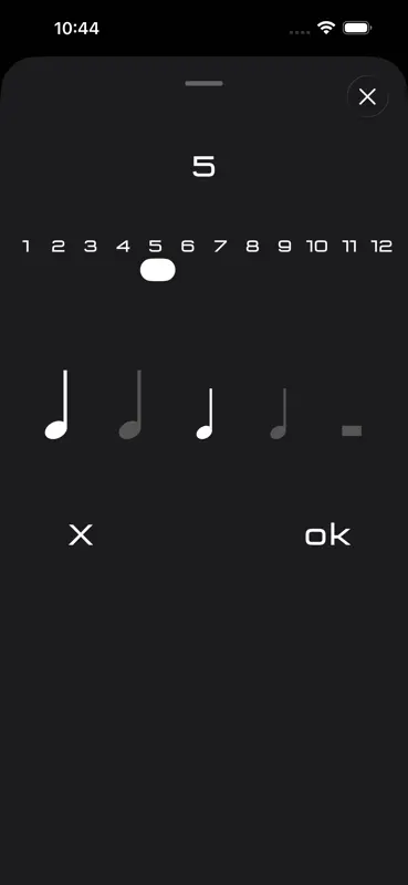 Metronome touch screenshot 8 of 10