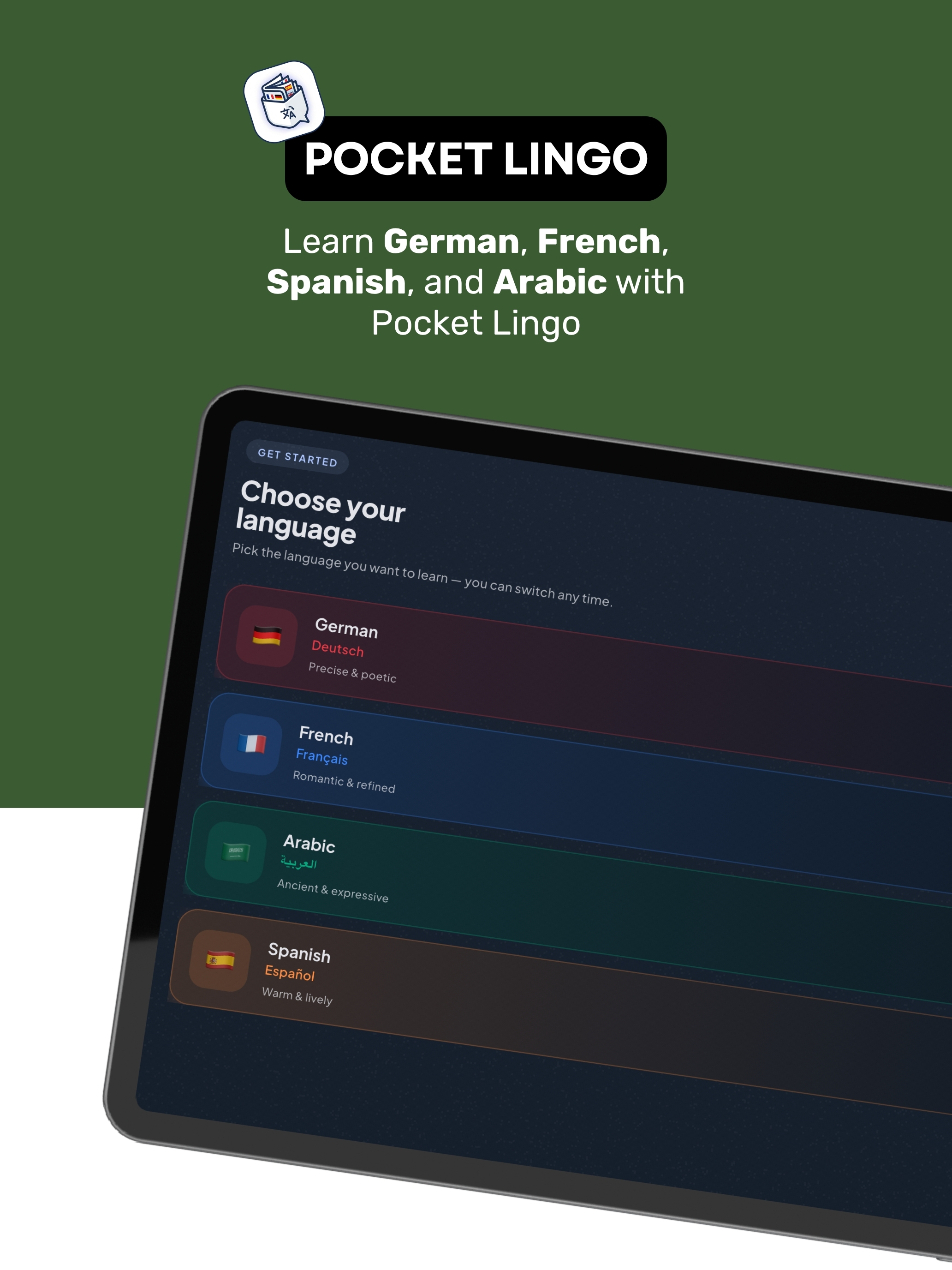 Pocket Lingo - Learn Languages screenshot 6