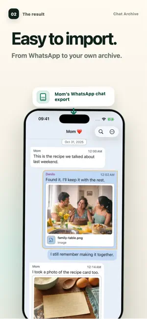Chat Archive: Export & Backup screenshot 2