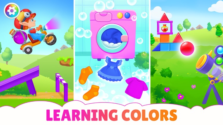 Color learning games pre-k 2 4