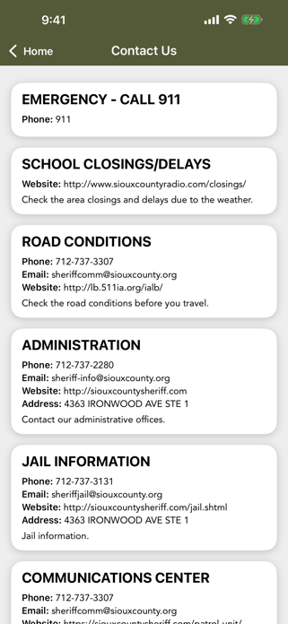 Sioux County Sheriff Screenshot 2 of 3