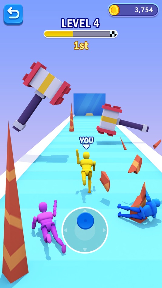 #1. Ragdoll Dash 3D-Idle (iOS) By: 震轩 邱
