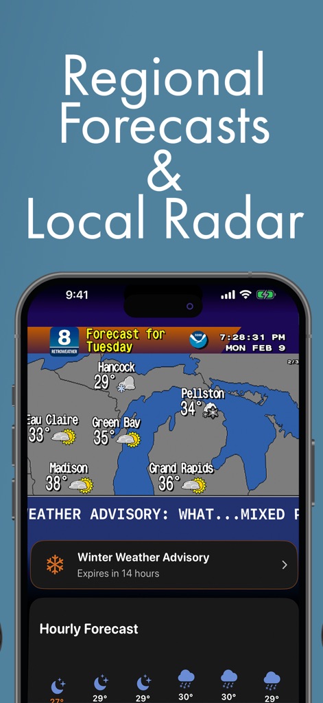 RetroWeather TV - Weather App | MWM