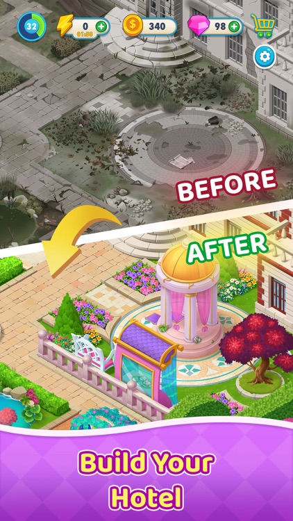 Mystery Inn: Merge Adventure screenshot-3