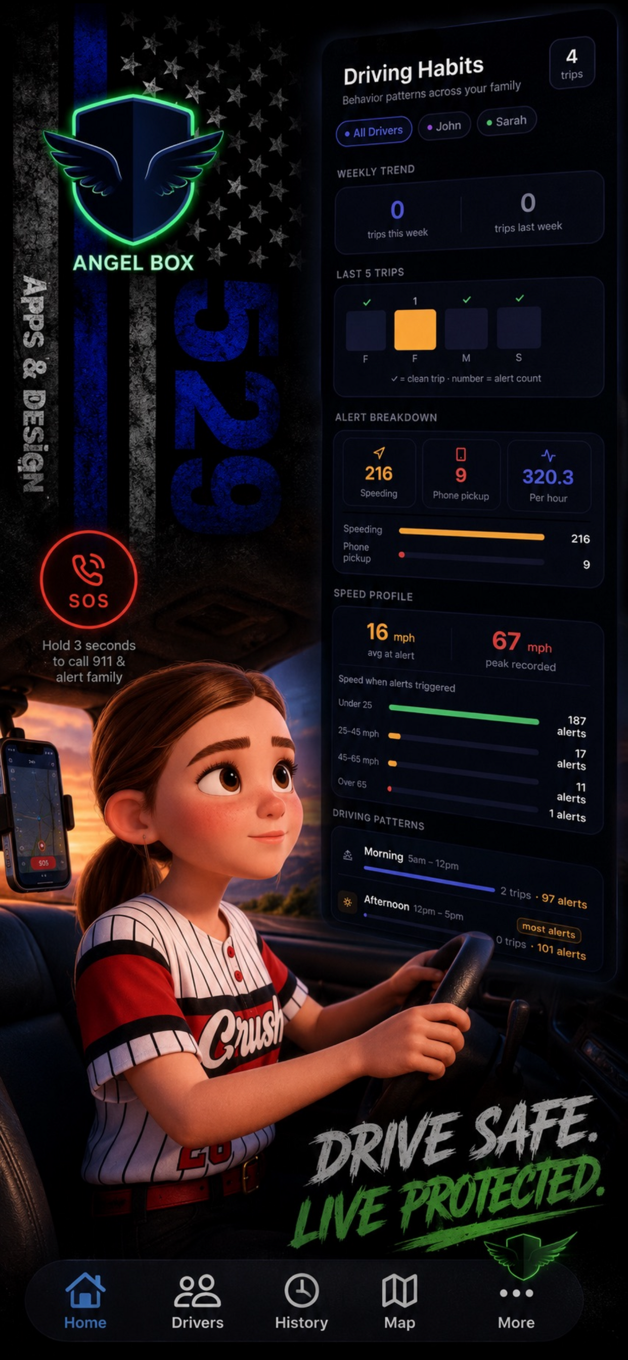 Angel Box: Safe Teen Driving screenshot 8