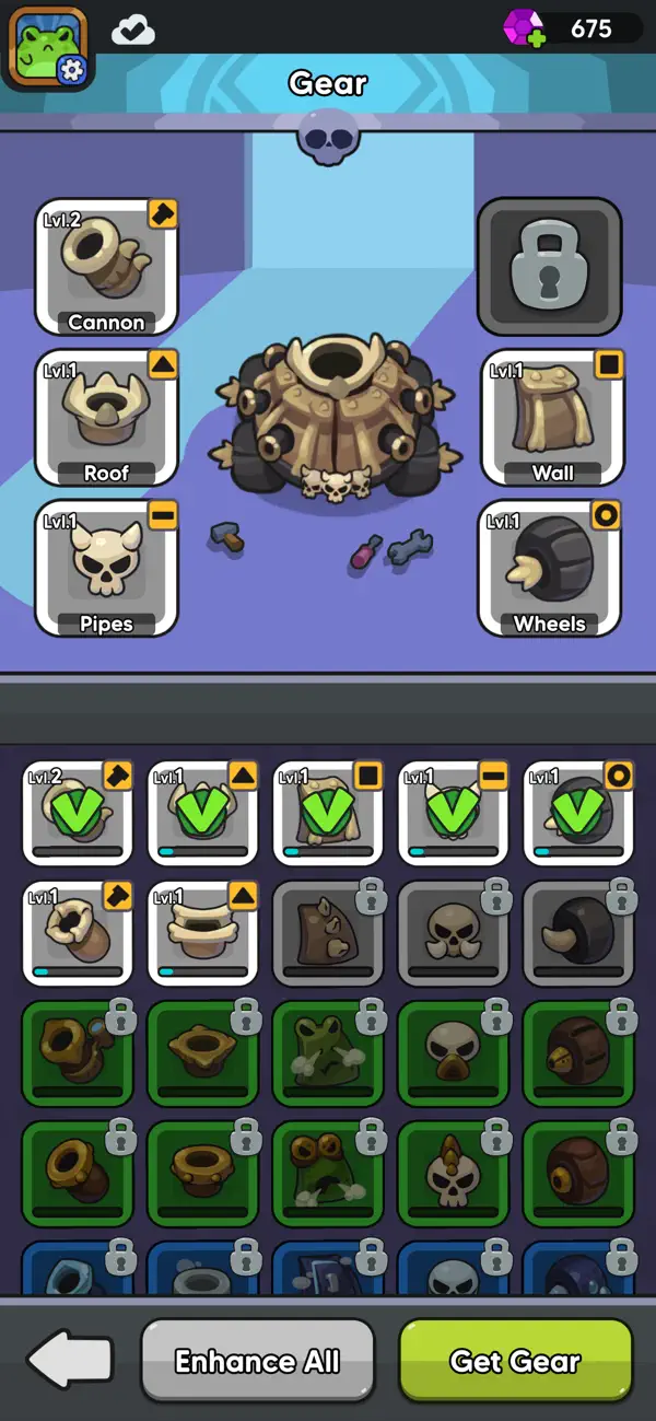 Legend of Frog Hack screenshot 3 - game app interface