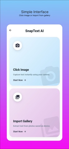 SnapText OCR: Image to Text AI Screenshot 1 of 8