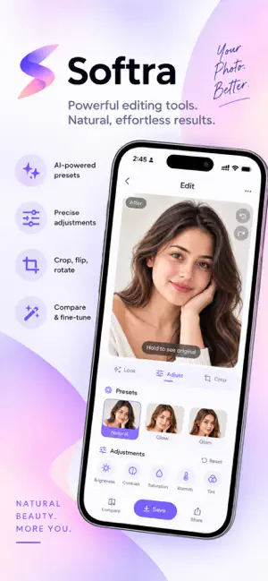 Softra: Portrait Photo Editor screenshot 2