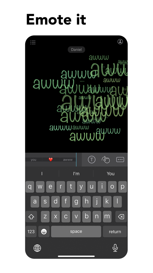 #4. Jest Chat (iOS) Podle: Gestural Language Workshop Inc