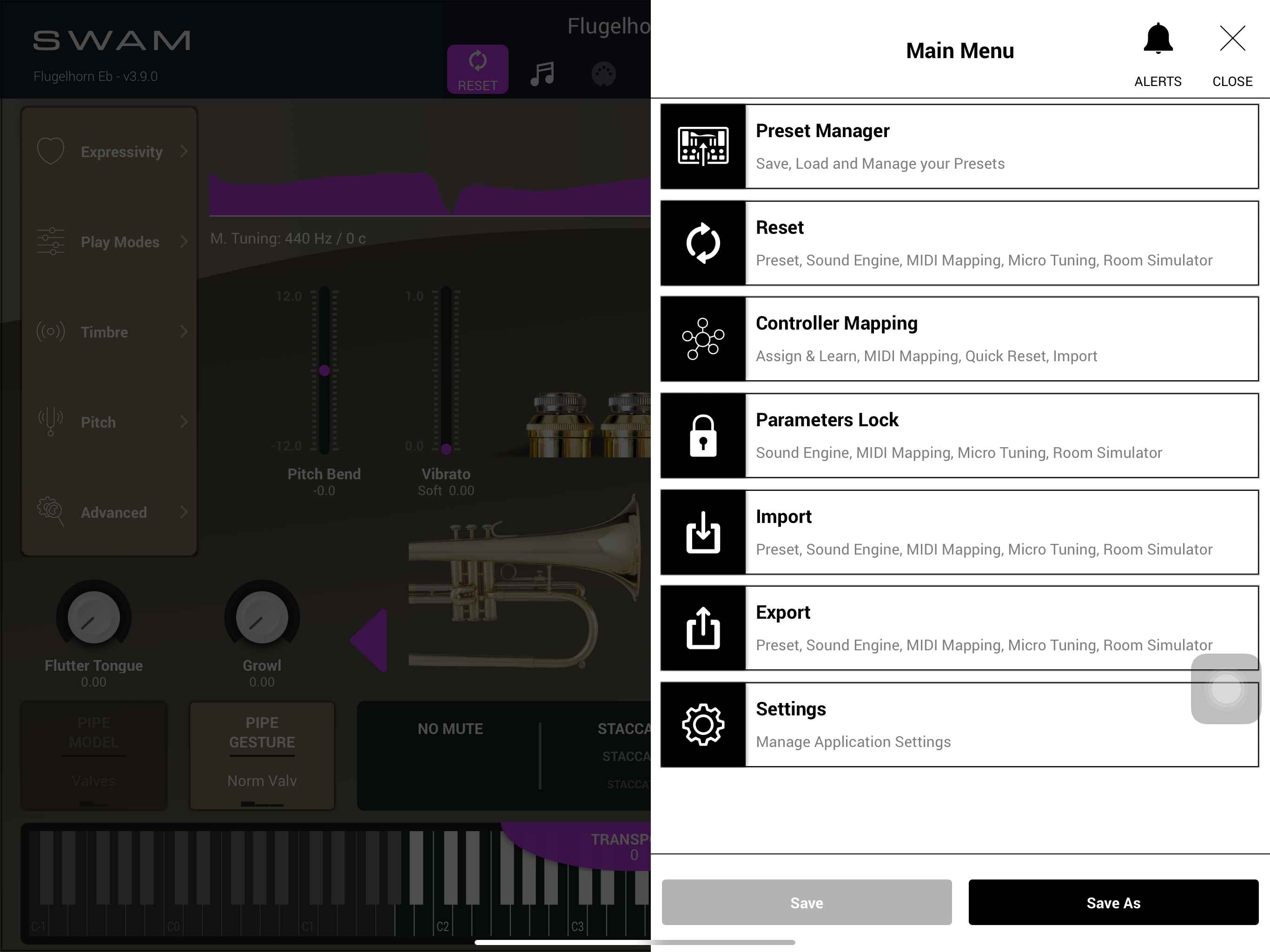 SWAM Flugelhorn Eb screenshot 19