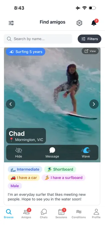 Surf Amigos screenshot 1 of 8