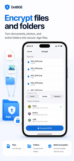 DotBGE: File Encryption screenshot 1