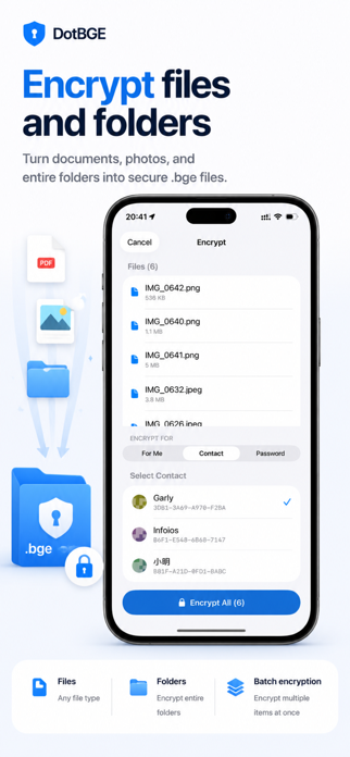DotBGE: File Encryption Screenshot 1 of 7