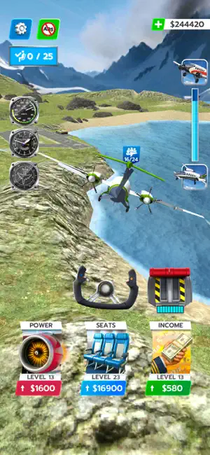 Plane Travel Flight Simulator iPhone screenshot 5