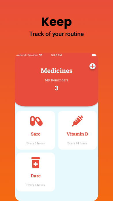 Pill Reminder: Medicine Alarm Screenshot