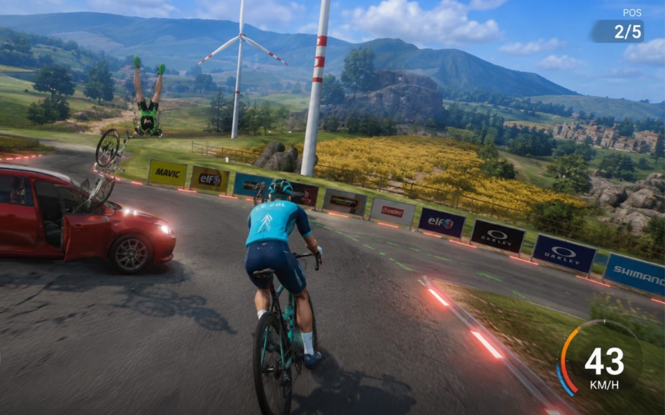 #3. Pedal Power Urban Race Game 3d (macOS) By: FAIZAN JAMIL
