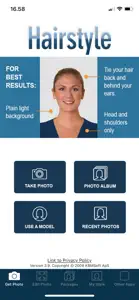 Hairstyle Try On screenshot #11 for iPhone