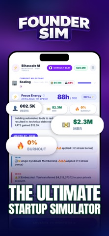 Founder Sim : Startup Game Screenshot 1 of 10