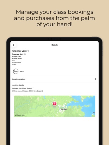 Intune Pilates Limited iPad screenshot
