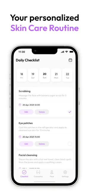 Glow face scanner - AI coach screenshot 4