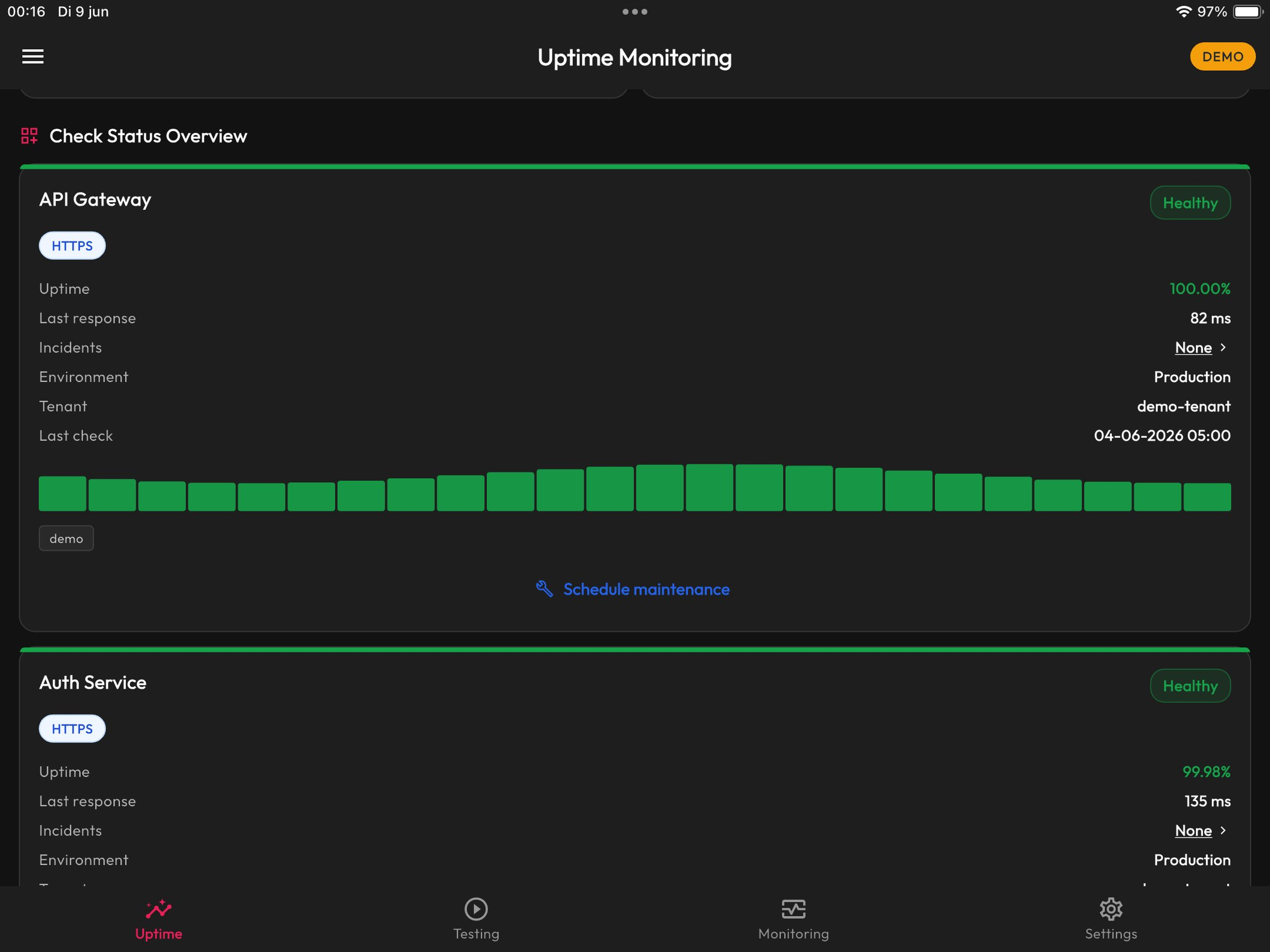 LoadGen Platform screenshot 17