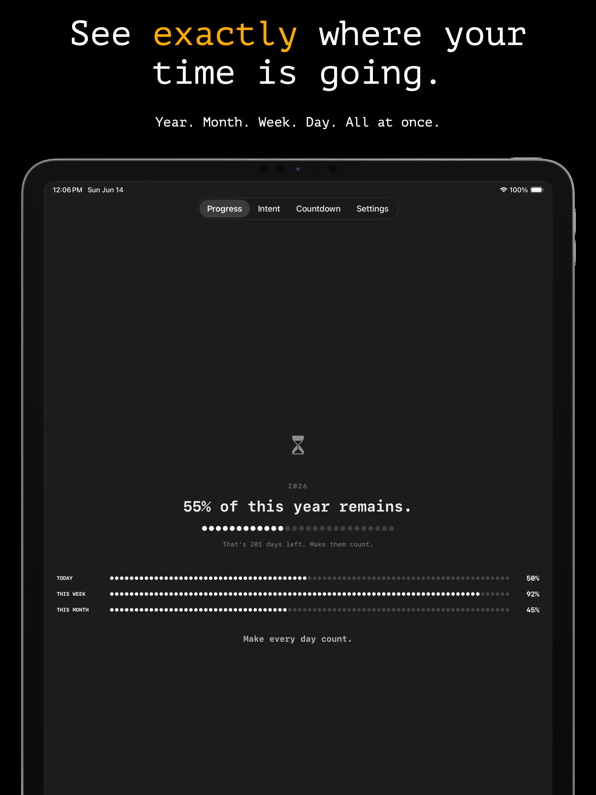 Visual Time - Dotted Line