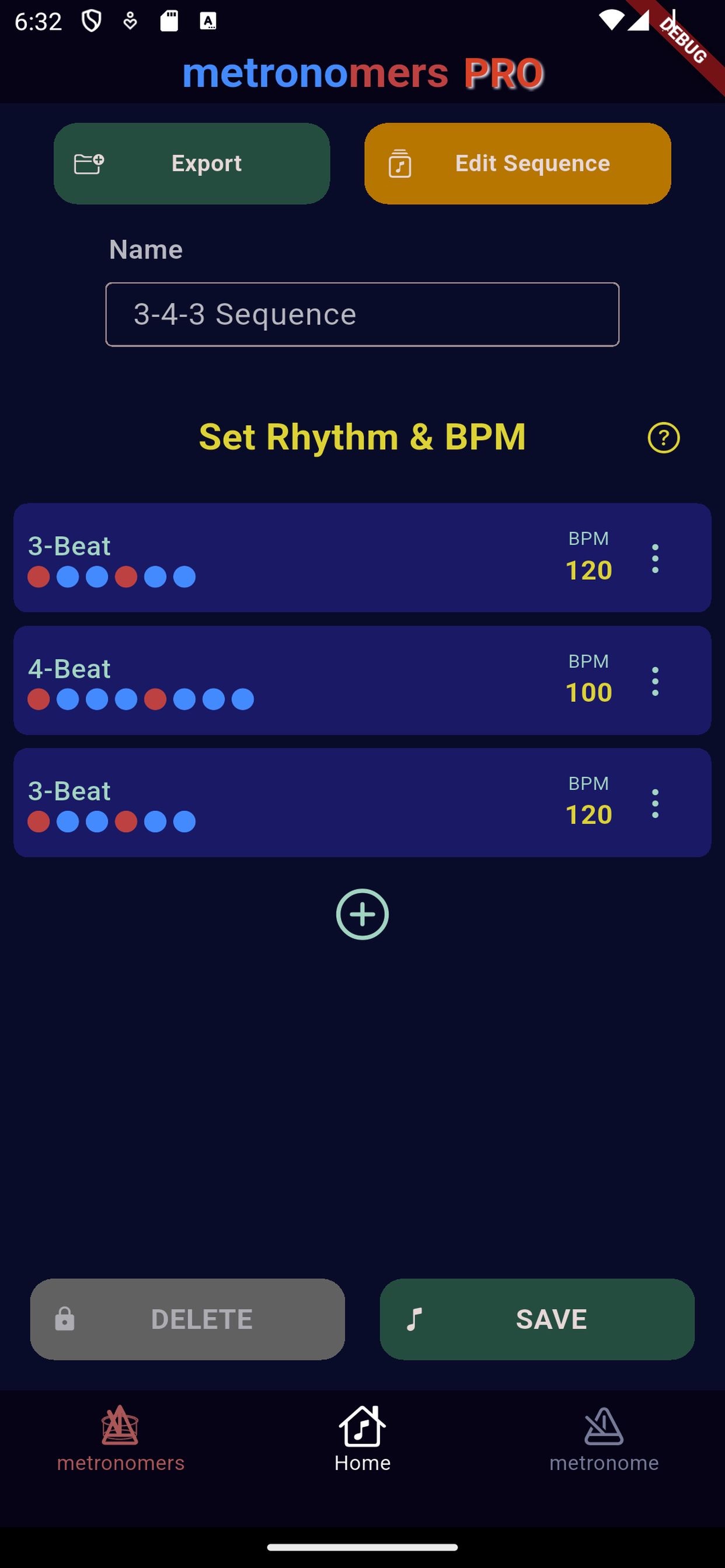 Screenshot 6 of metronomers Rhythm Trainer
