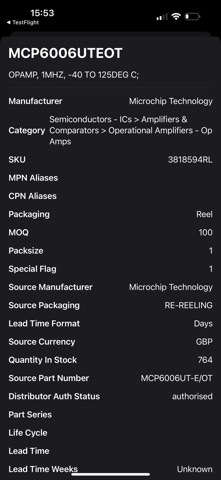 TransPart - Component Search screenshot