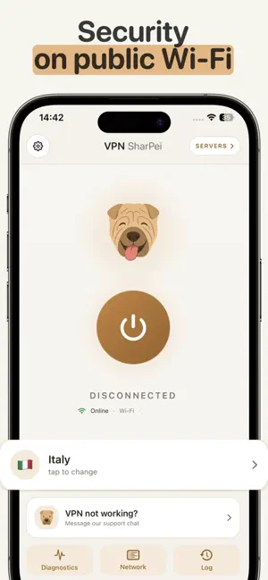 SharPei VPN: Secure Proxy screenshot 2