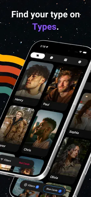 Types: Dating & Social Spaces screenshot 1